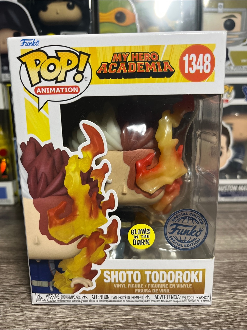 Funko Pop! My Hero Academia Shoto Todoroki Glow in the Dark Figure